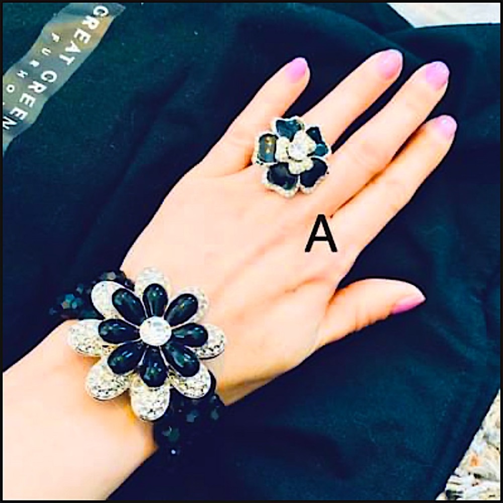 stunning bracelet and ring